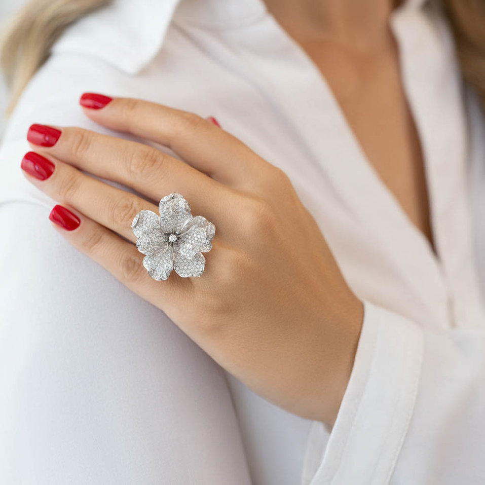 Diamond ring Ice Magnolia