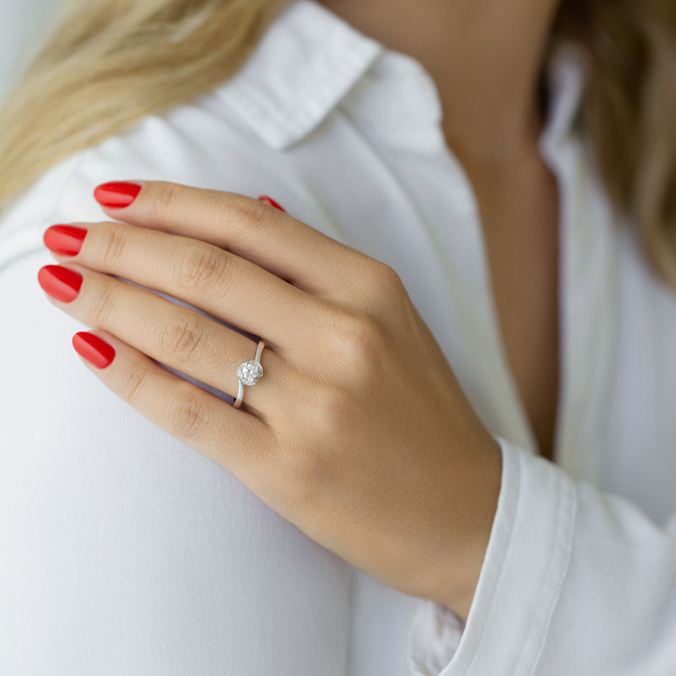 Diamond ring Andromeda Romance