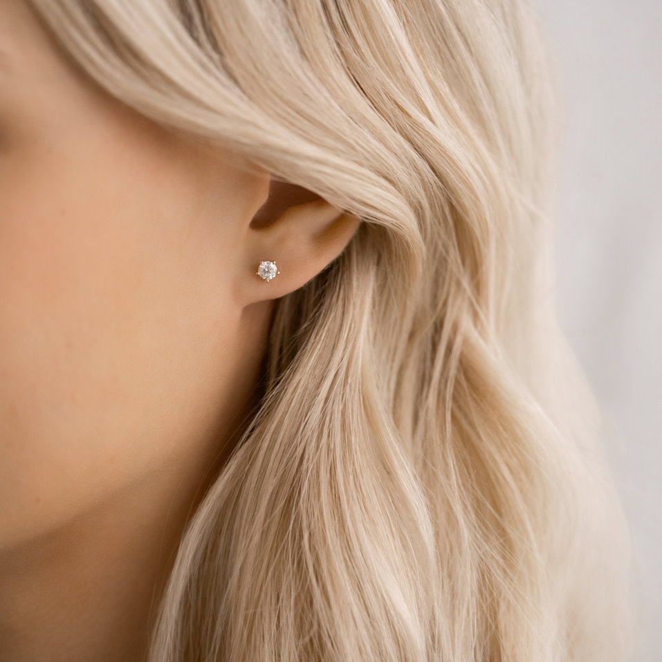 Diamond earrings Star Secret