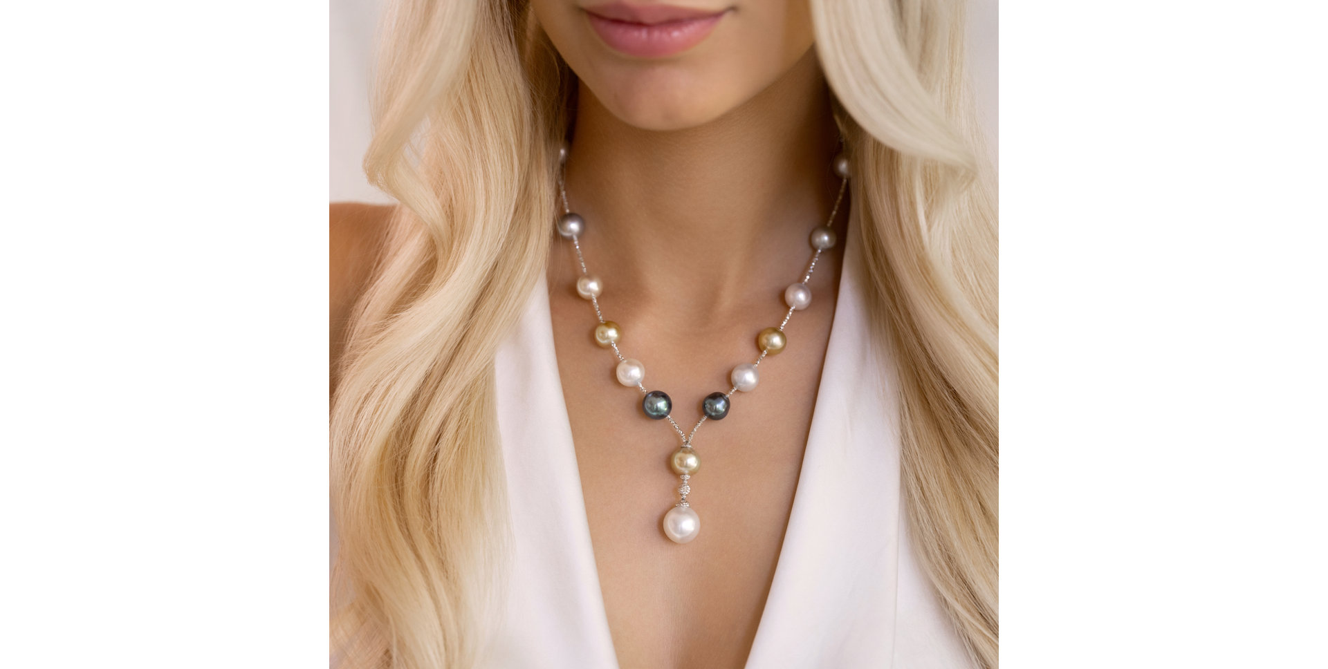 Necklace with Pearl Pearly Sea
