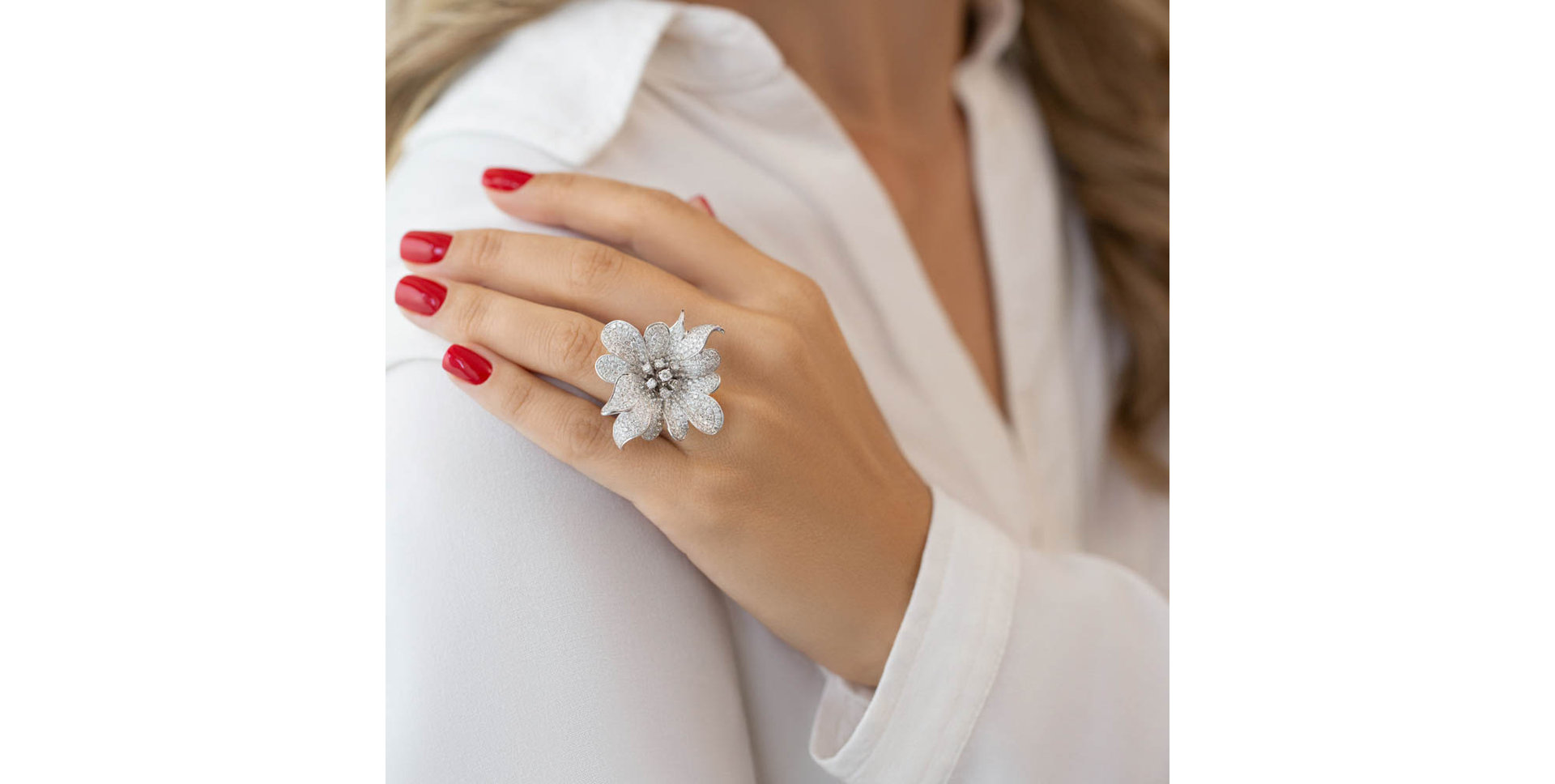 Diamond ring Heaven Lily