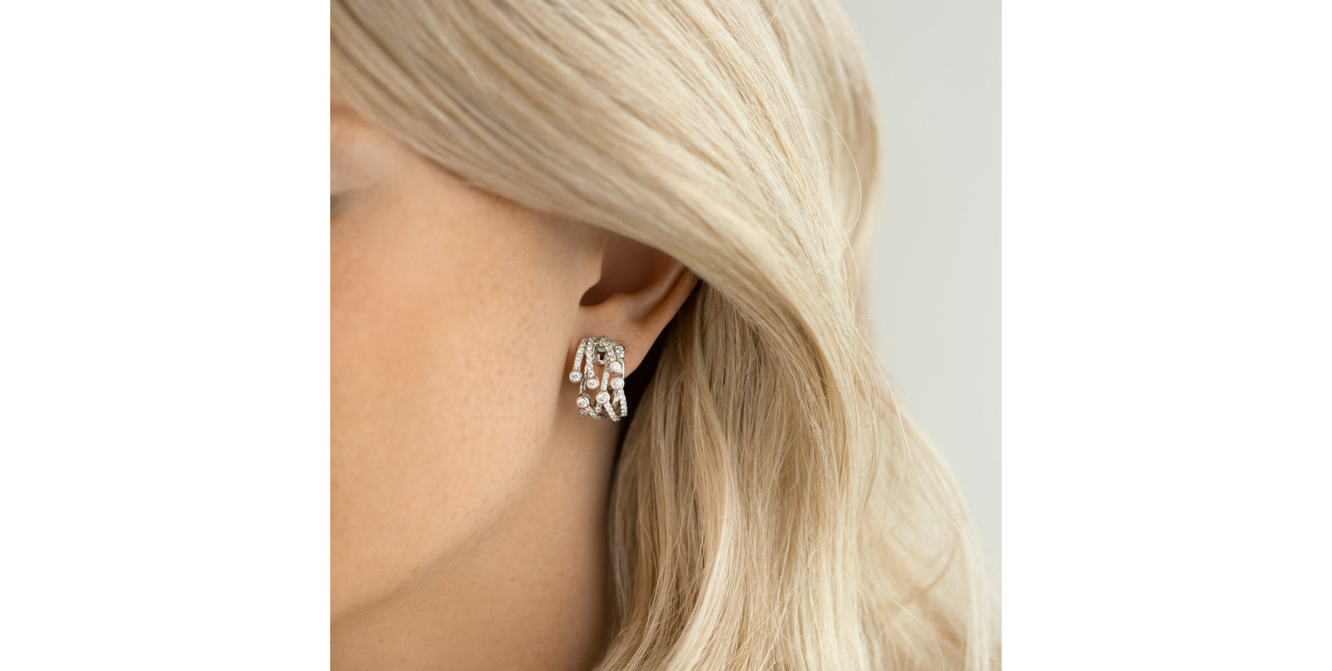 Diamond earrings Brunaux