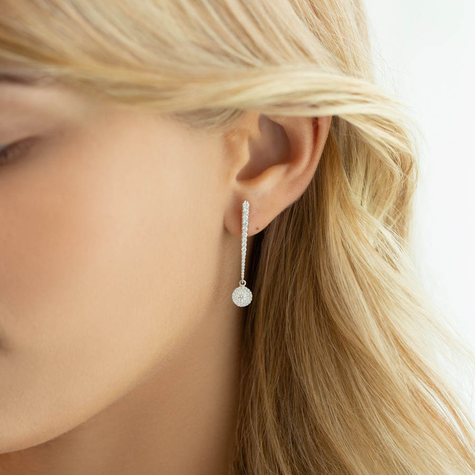 Diamond earrings Humphrey