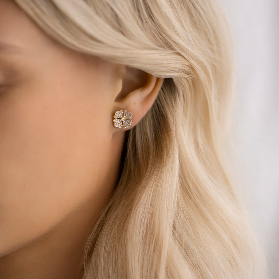 Diamond earrings Leonora