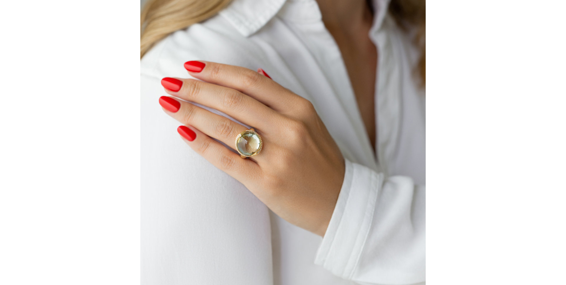 Diamond rings with Amethyst Lake Kingdom