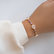 Diamond bracelet with Rose Quartz and Amethyst Dawn Poetry3