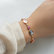 Diamond bracelet with gemstone Rainbow Mosaic3