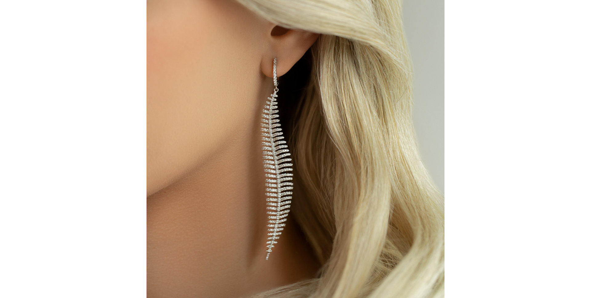 Diamond earrings Arctic Angel