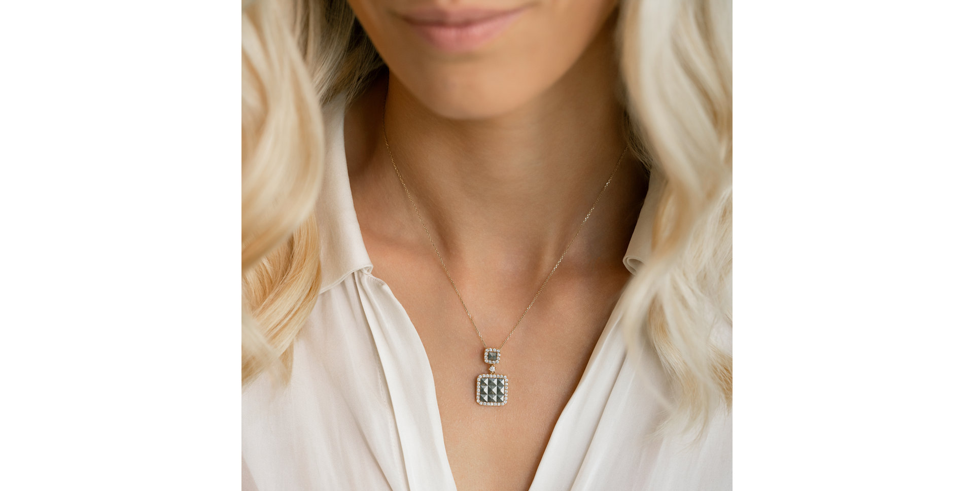 Diamond pendant Geometry Dream