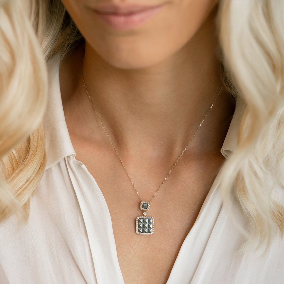 Diamond pendant Geometry Dream