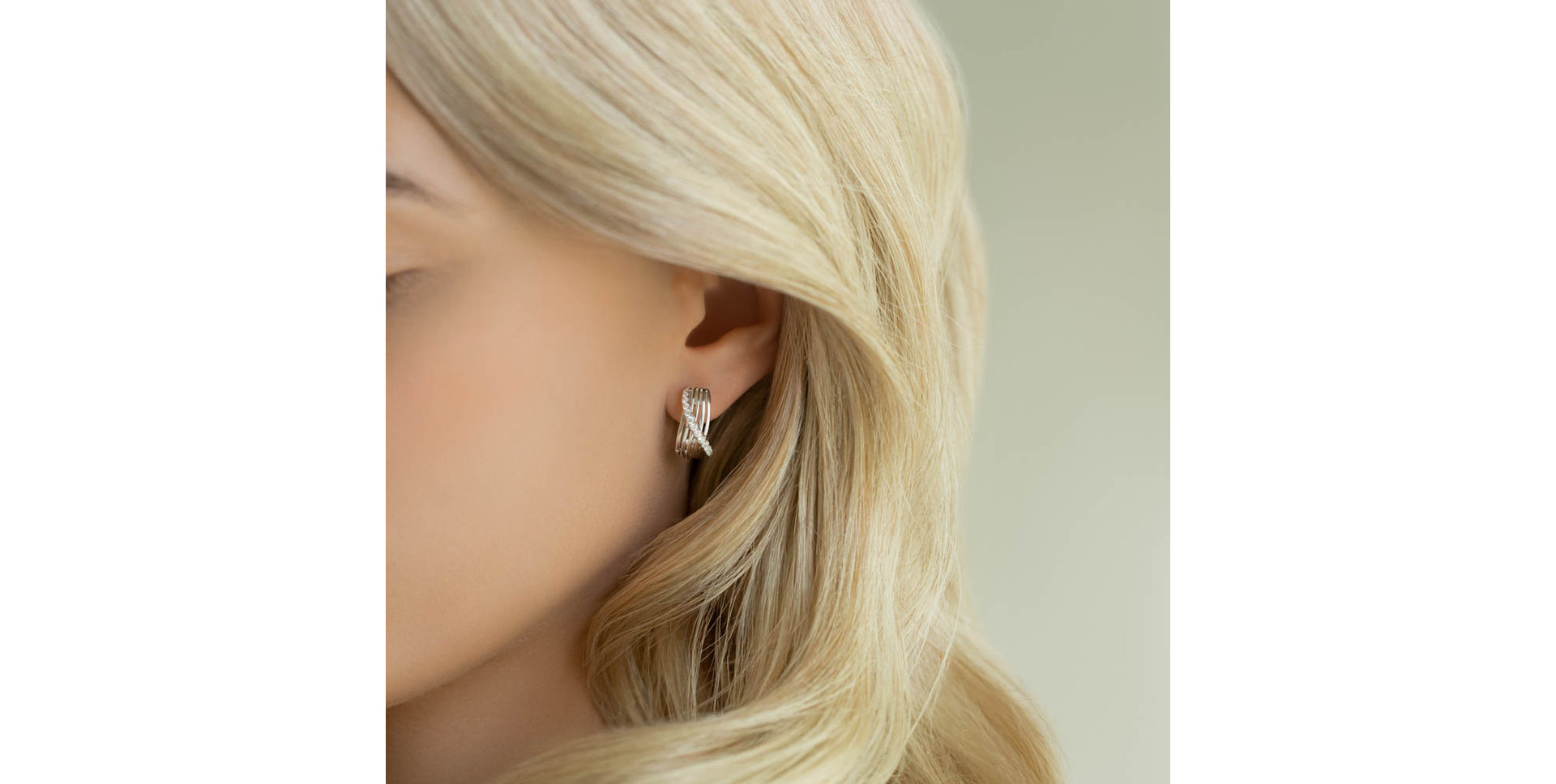 Diamond earrings Morwenna