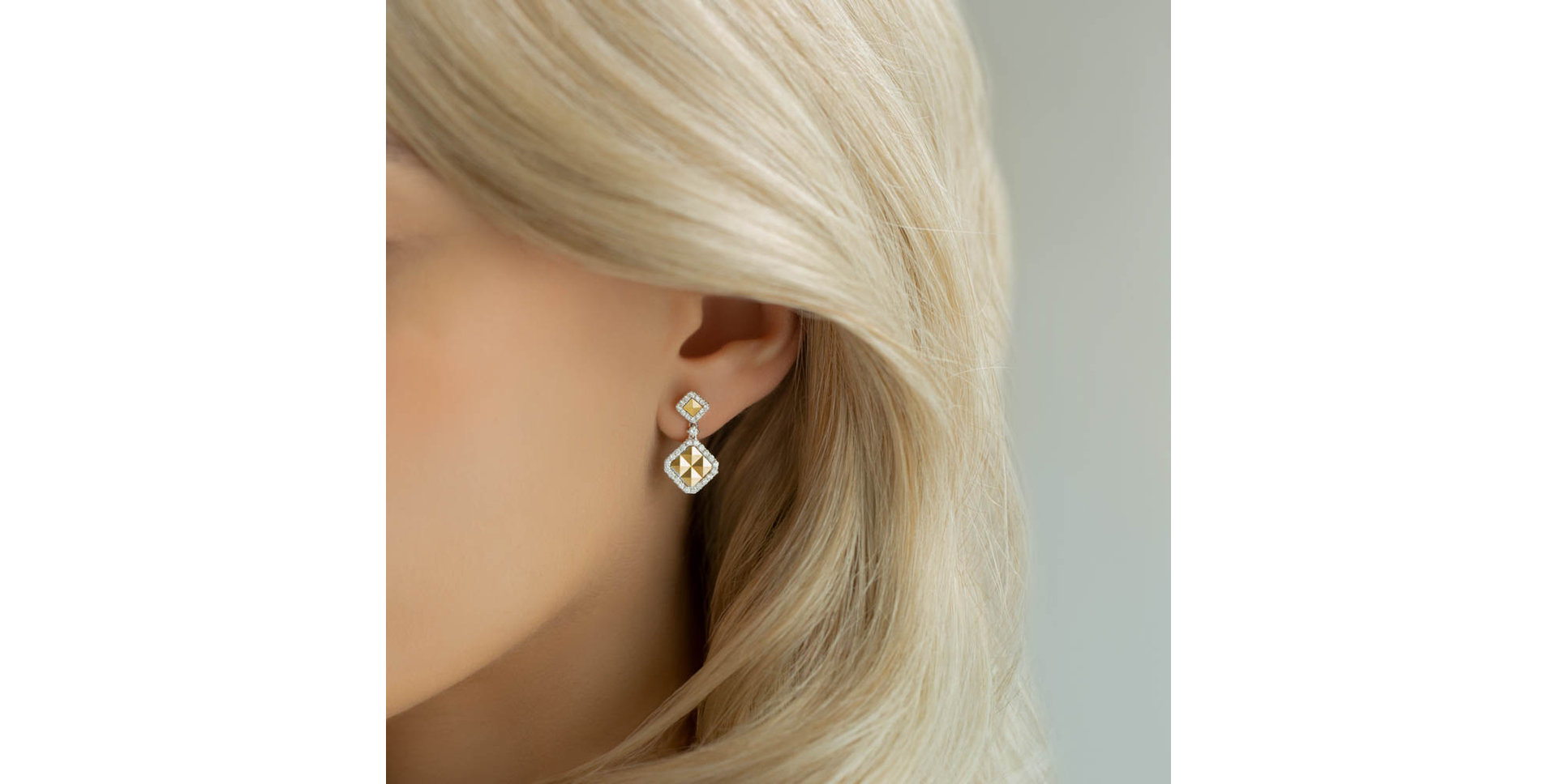 Diamond earrings Valeriene