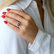 Diamond ring with Ruby Coraline3