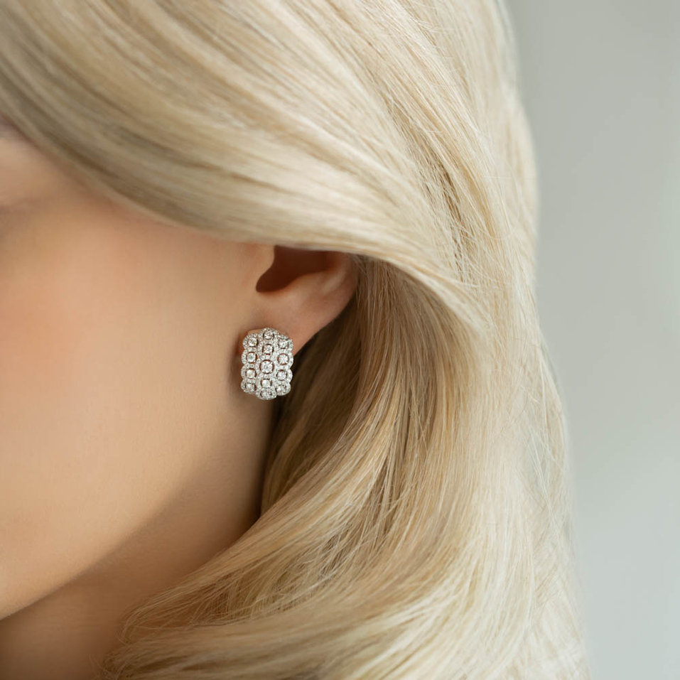 Diamond earrings Andromeda Symphony