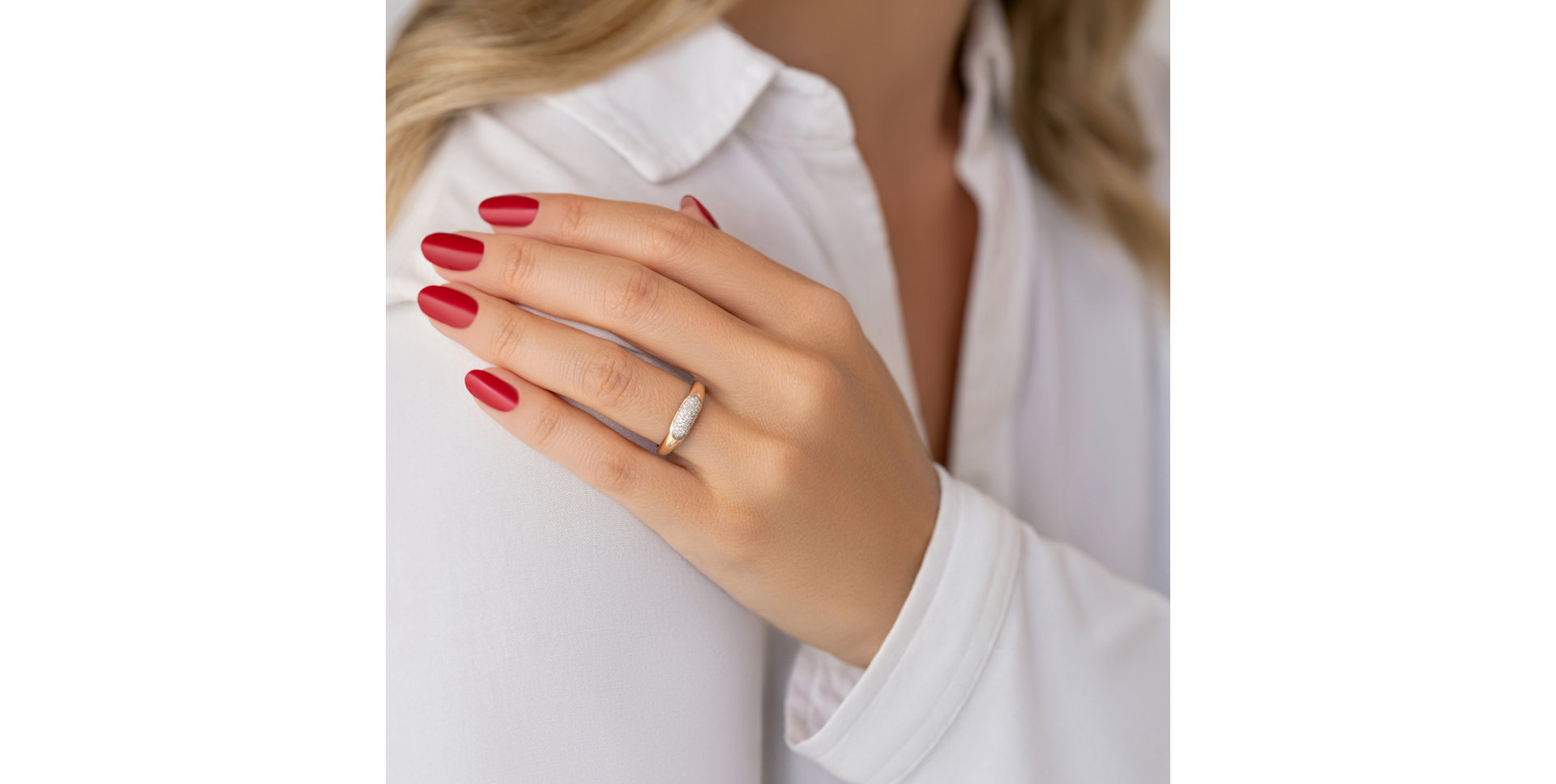 Diamond ring Grape Matte