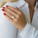 Diamond ring with Pearl Pearl Love3