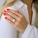 Diamond ring with Pearl Pearl Charm3