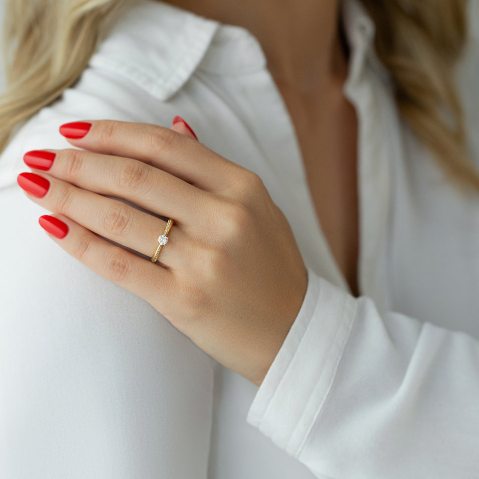 Diamond ring Love Comet