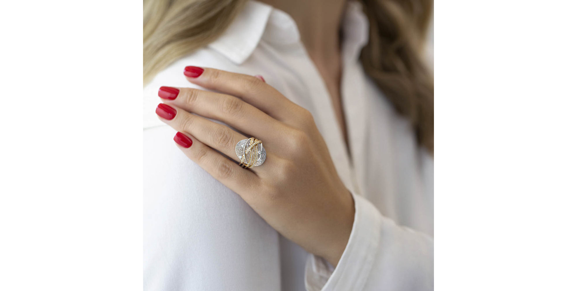 Diamond ring Morpheus Silhouette