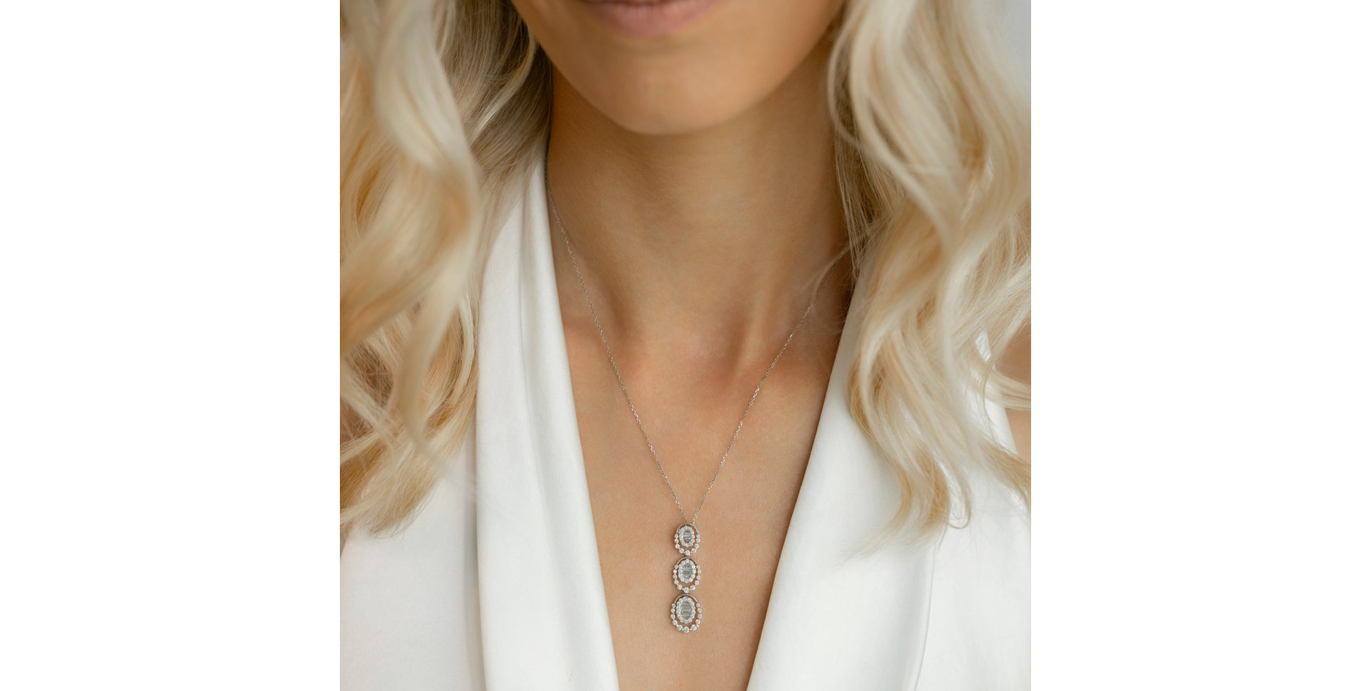 Diamond pendant Zerelda