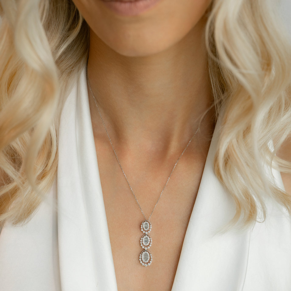 Diamond pendant Zerelda