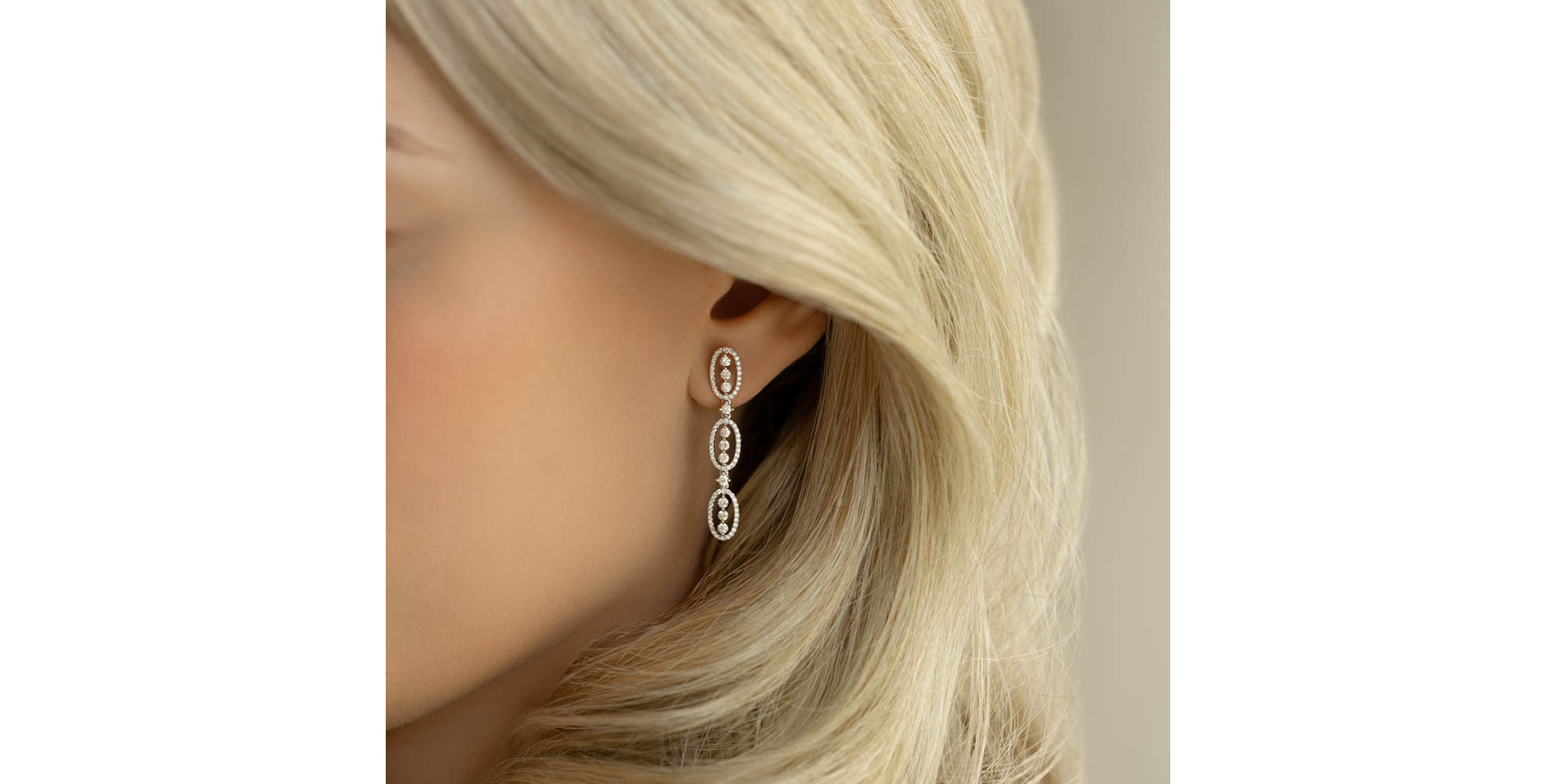 Diamond earrings Emmylou