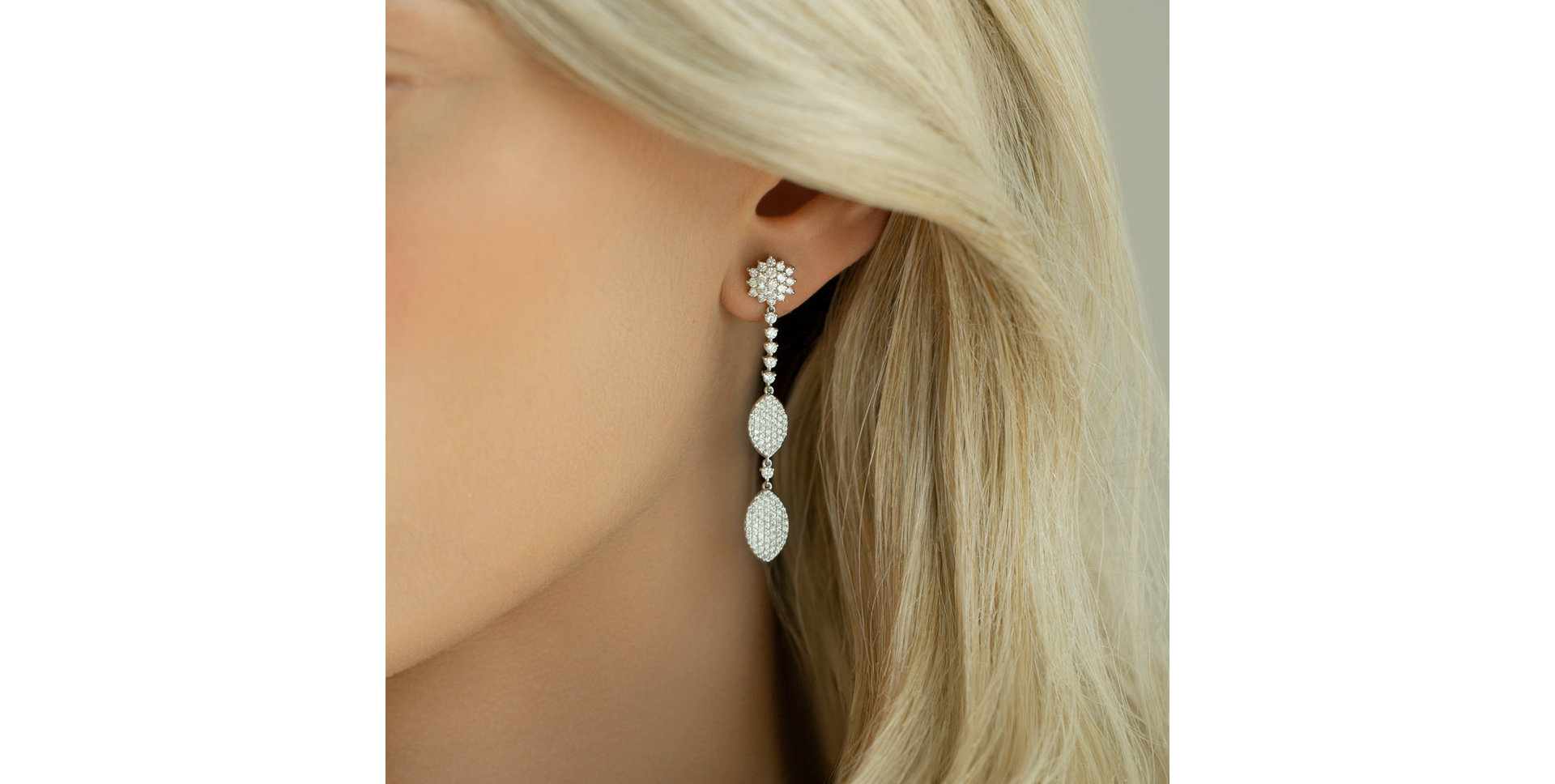 Diamond earrings Elite Shine