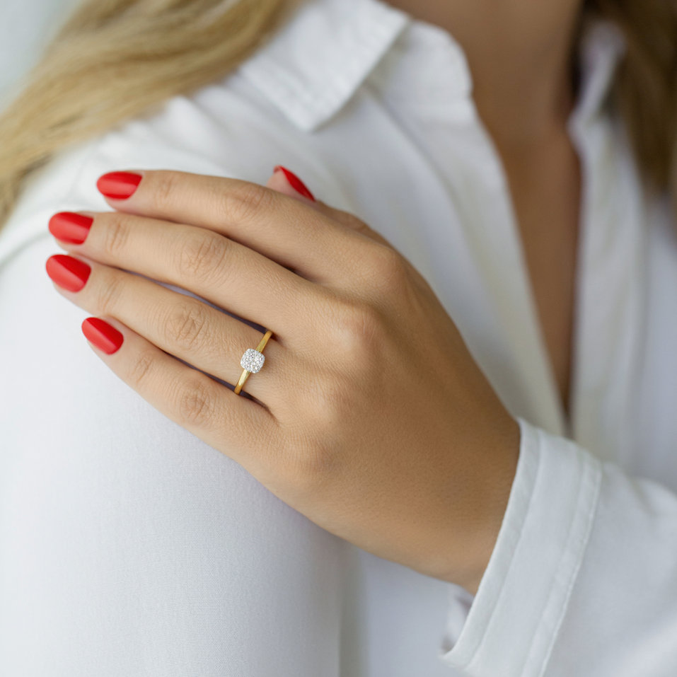 Diamond ring Henriette