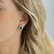 Diamond earrings with Emerald Paradise Passion4