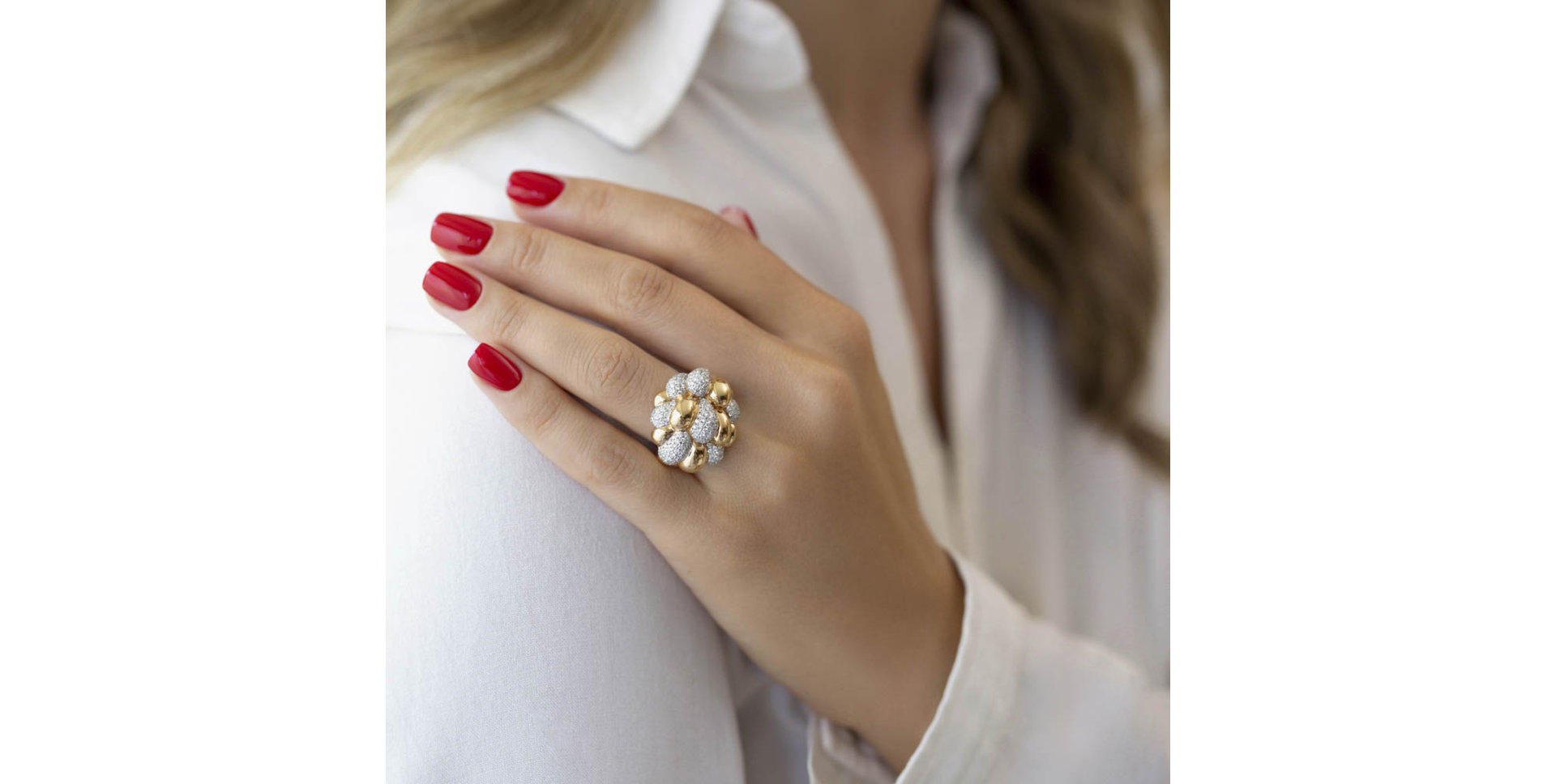 Diamond ring Aphrodite Ocean