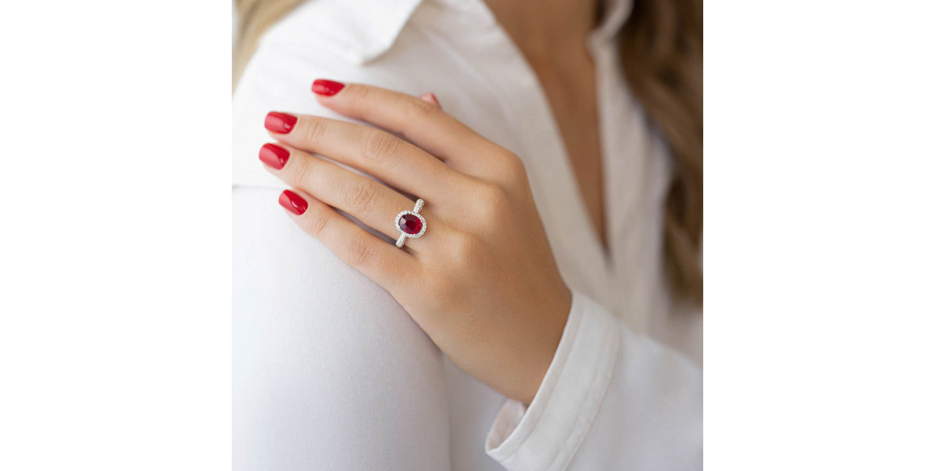 Diamond ring with Ruby Phoronix