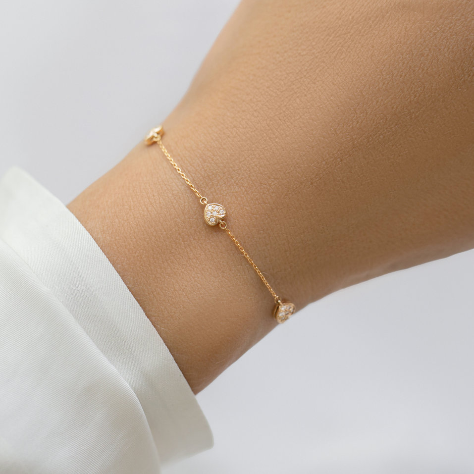 Bracelet with diamonds Misty Desire