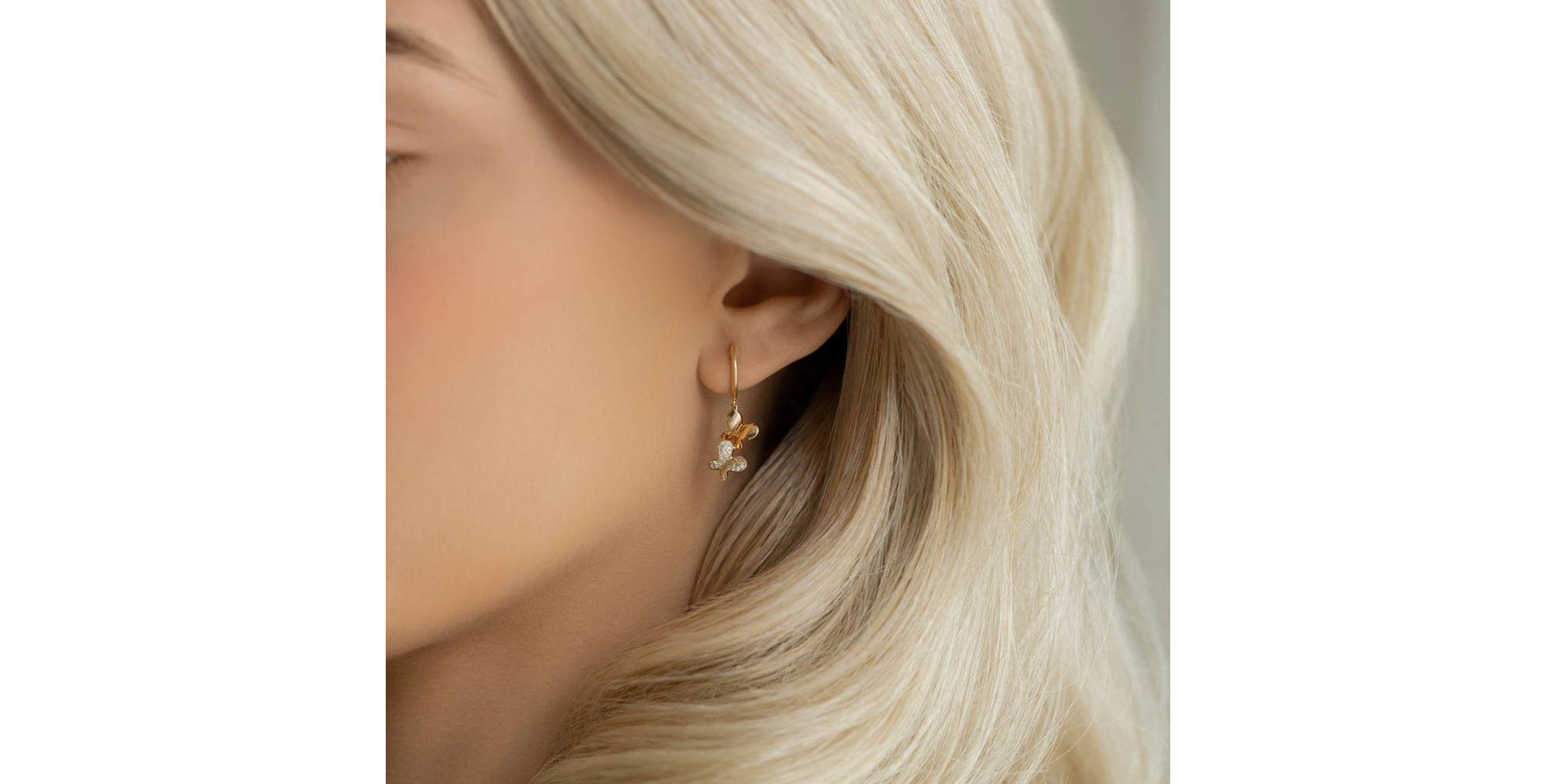 Diamond earrings Fantastic Gem