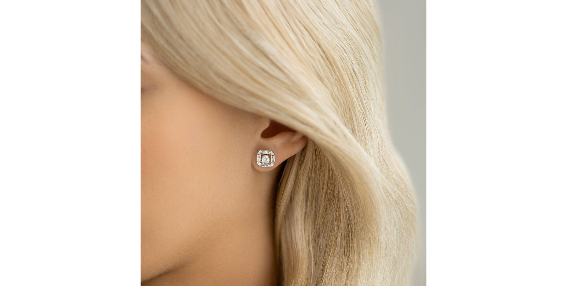 Diamond earrings Clement