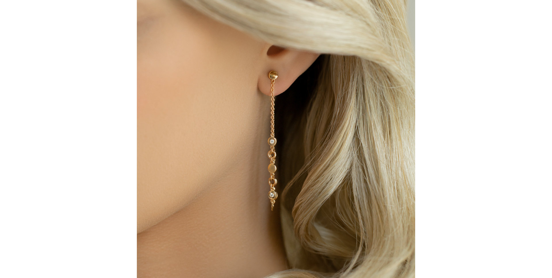 Diamond earrings Endless Waterfall