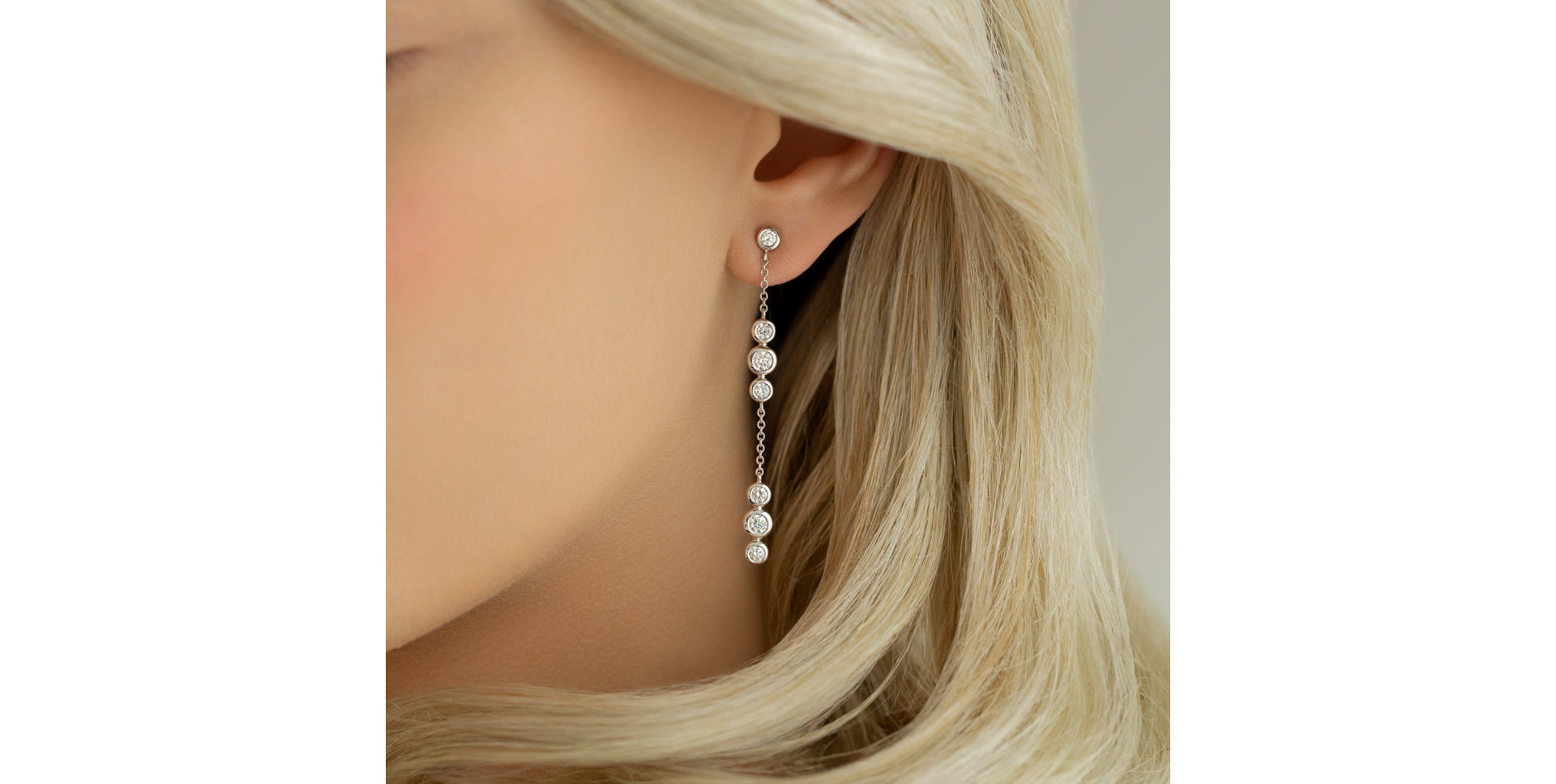 Diamond earrings Miracle Waterfall