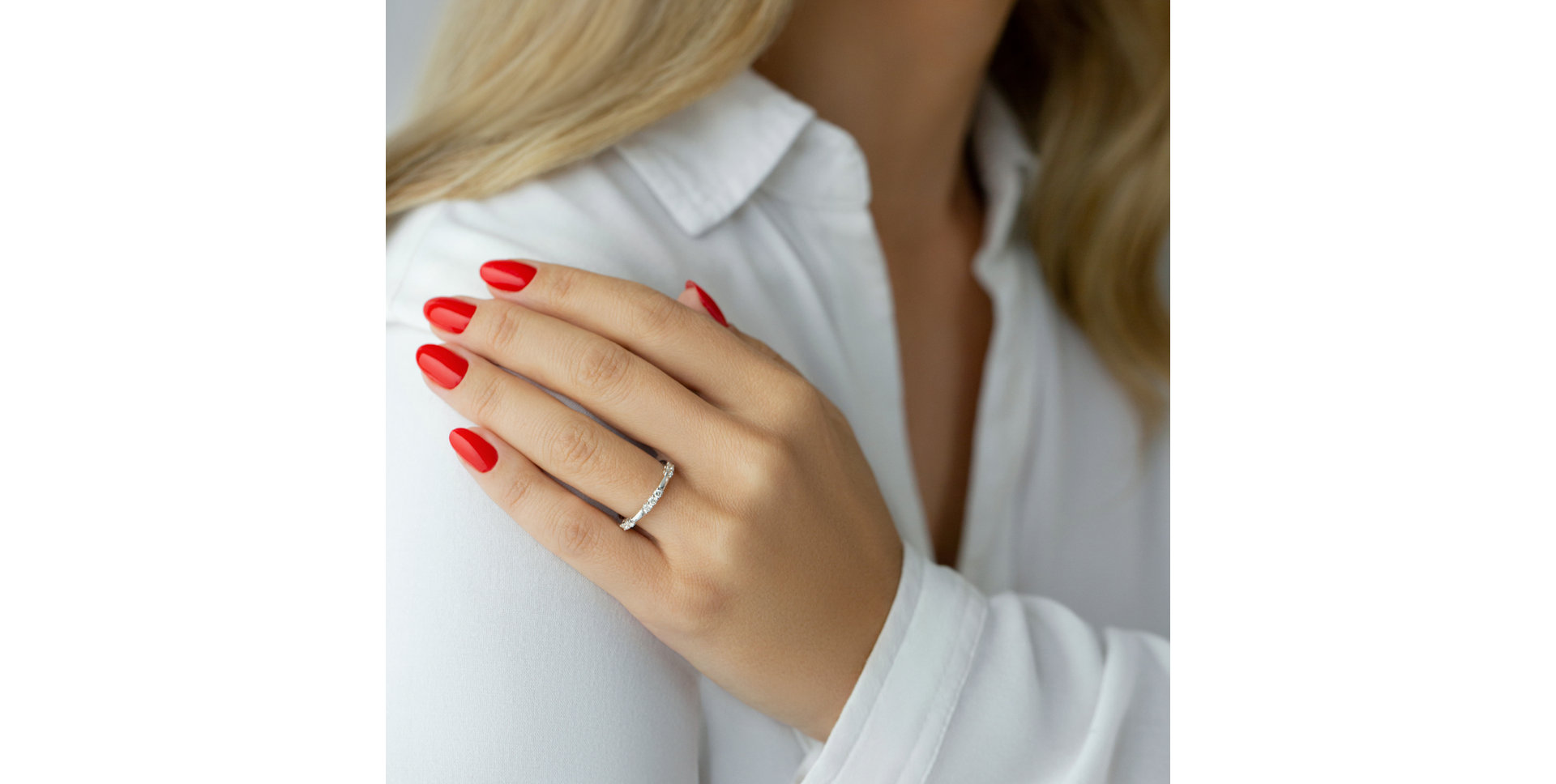 Diamond ring Triple Three