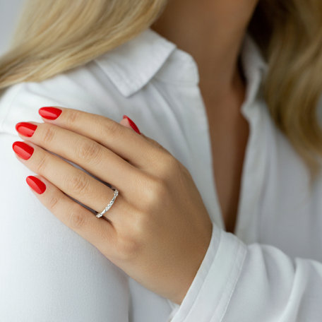 Diamond ring Triple Three