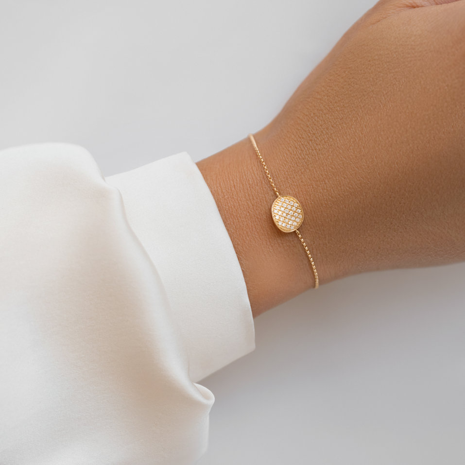 Bracelet with diamonds Ariza