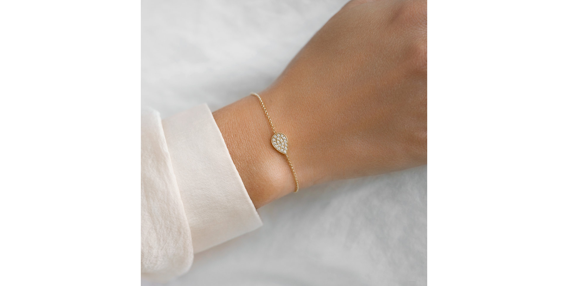 Bracelet with diamonds Shiny Skyline