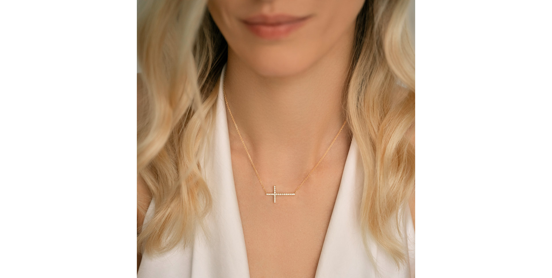 Diamond necklace Witching Message