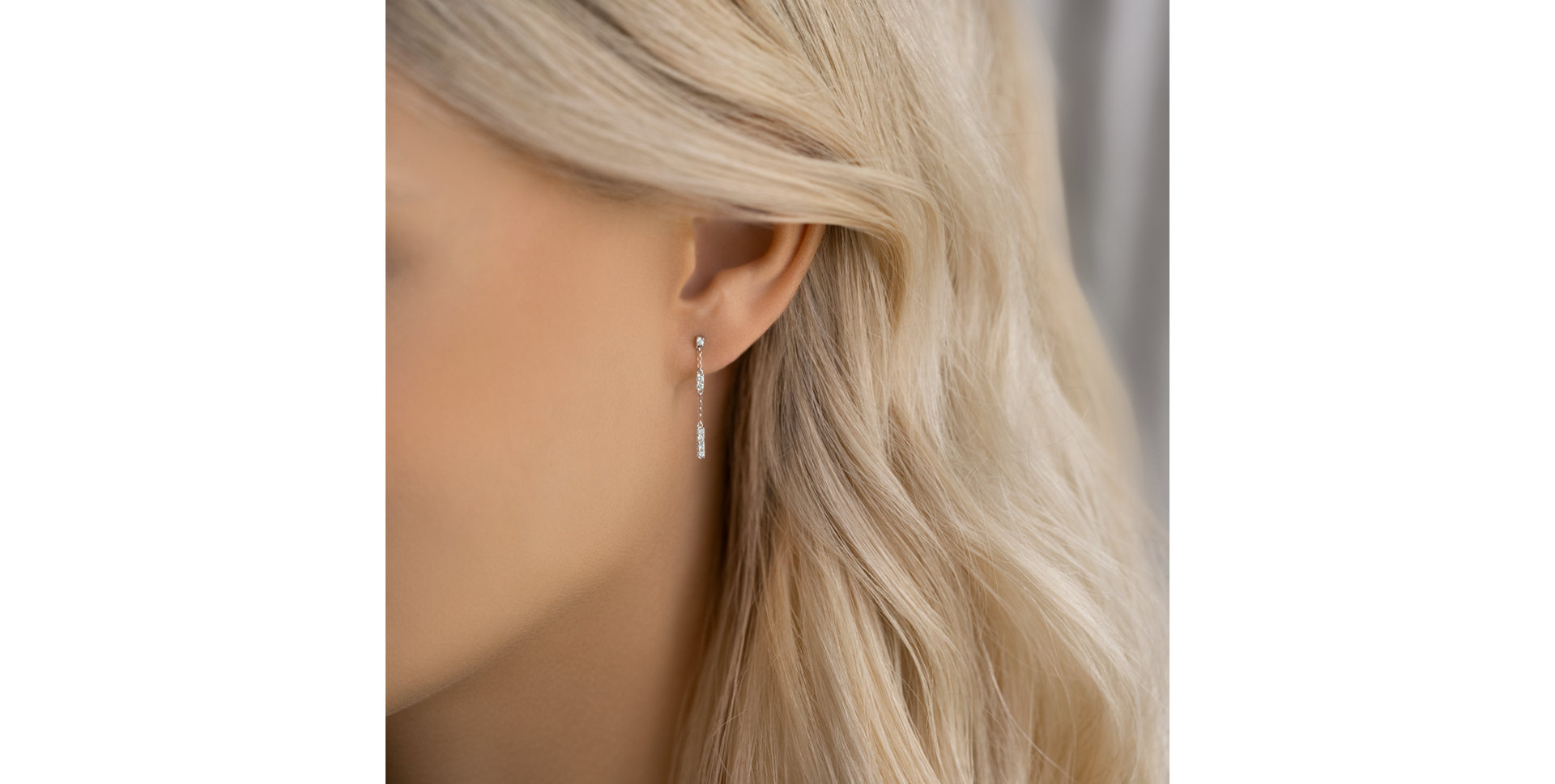 Diamond earrings Auriga