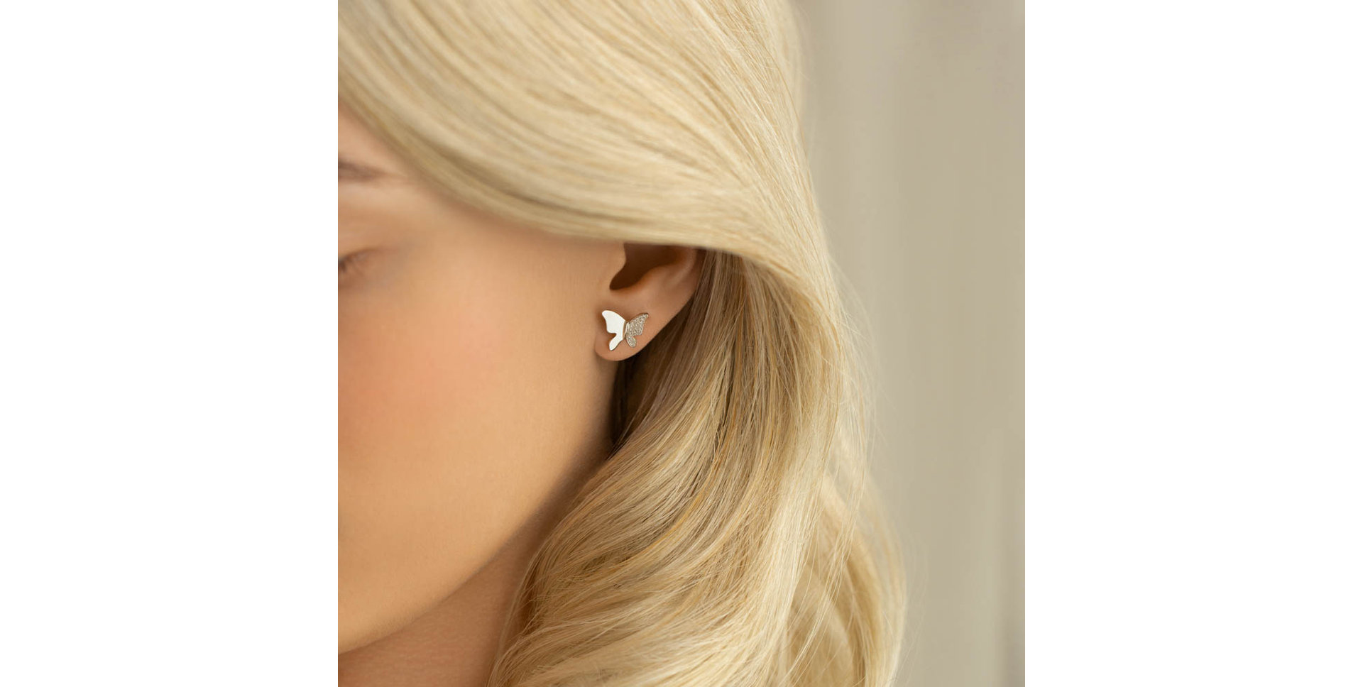 Diamond earrings Delicate Freedom
