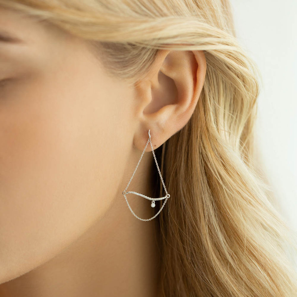 Diamond earrings Dazzling Allure