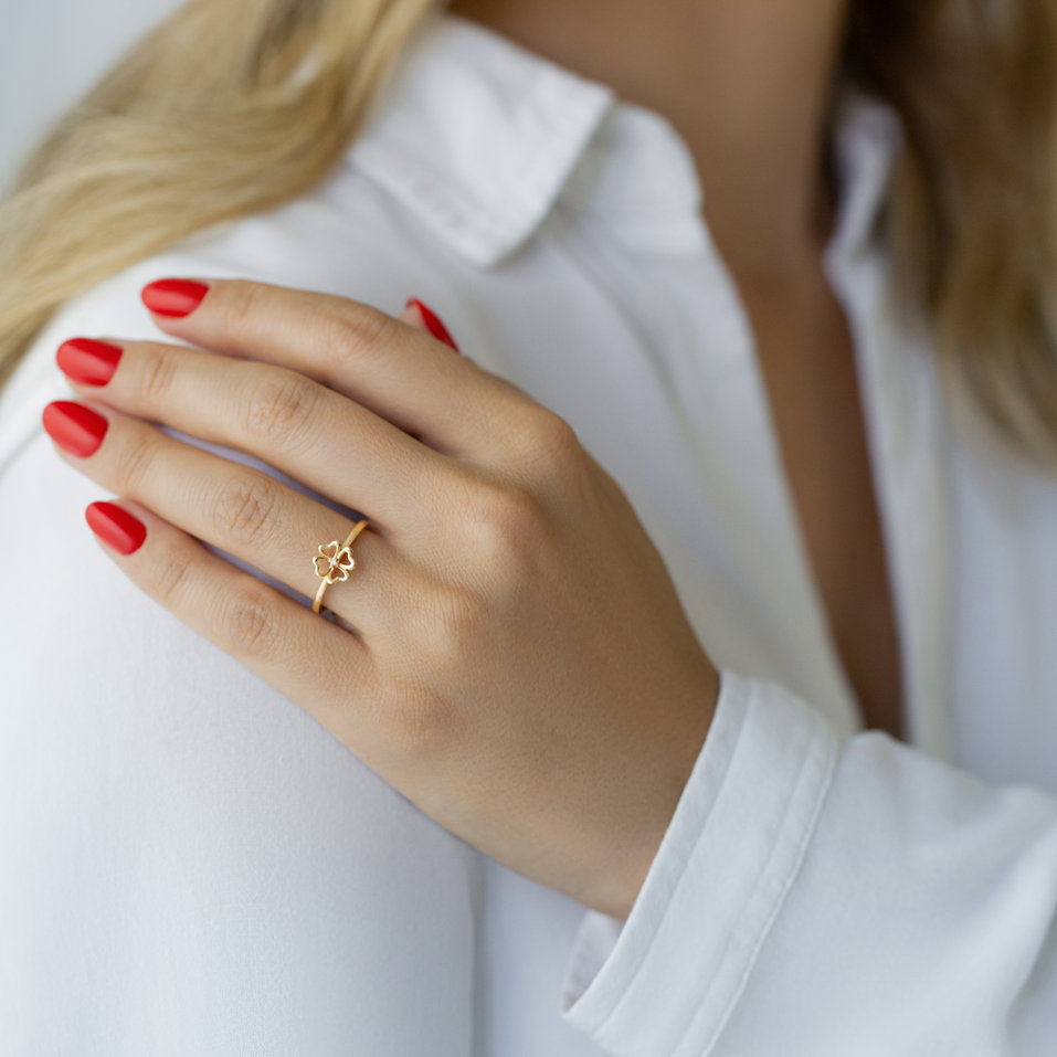 Diamond ring Divine Luck