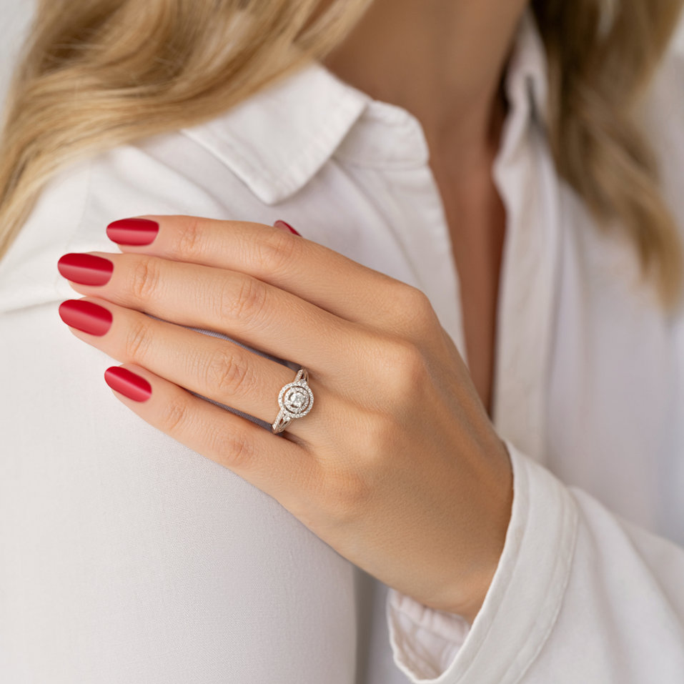 Diamond ring Stéphane