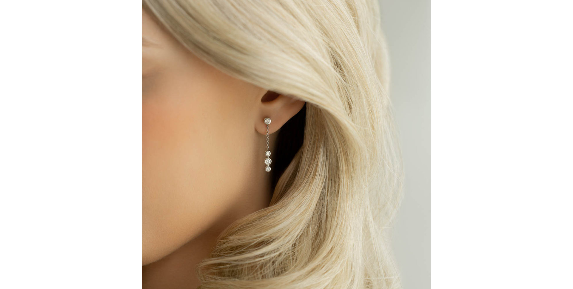 Diamond earrings Miracle Waterfall