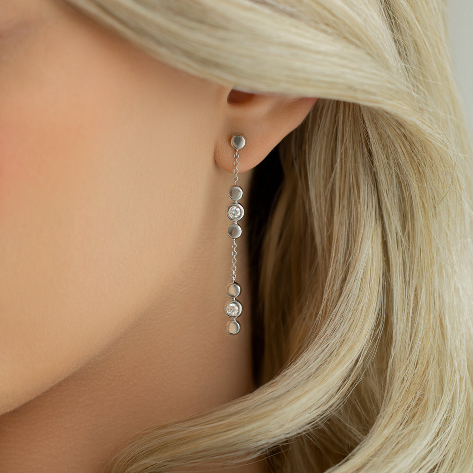 Diamond earrings Miracle Waterfall