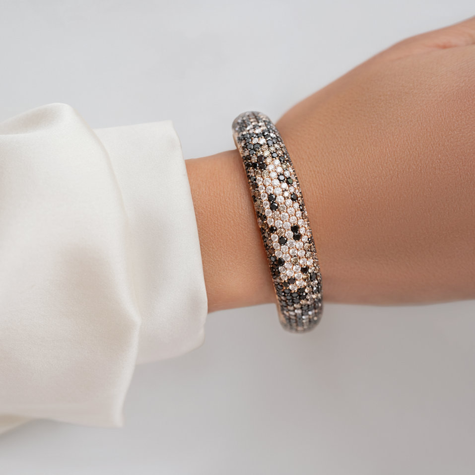 Bracelet with coloured diamonds Star Jewel