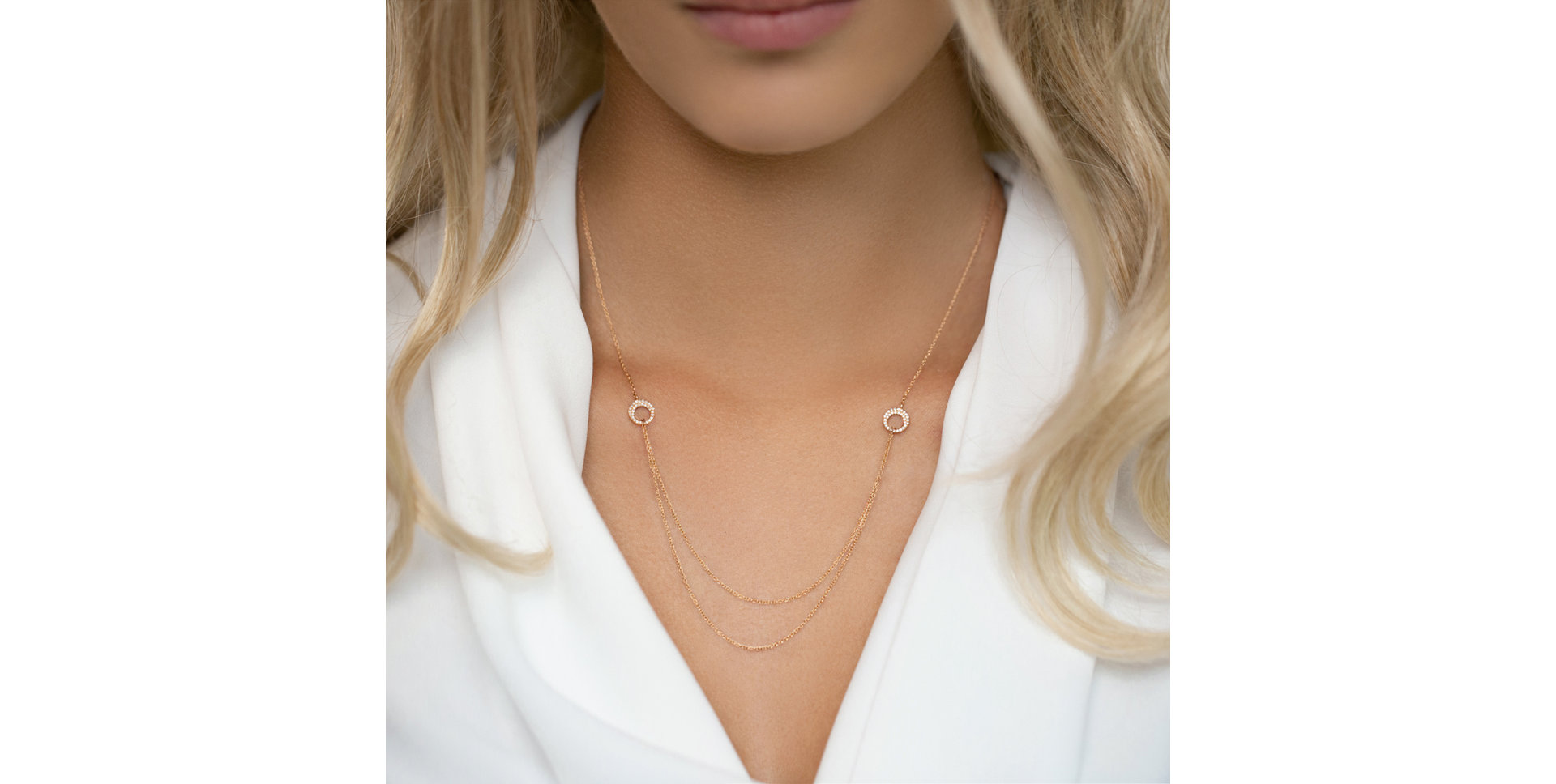 Diamond necklace Myra